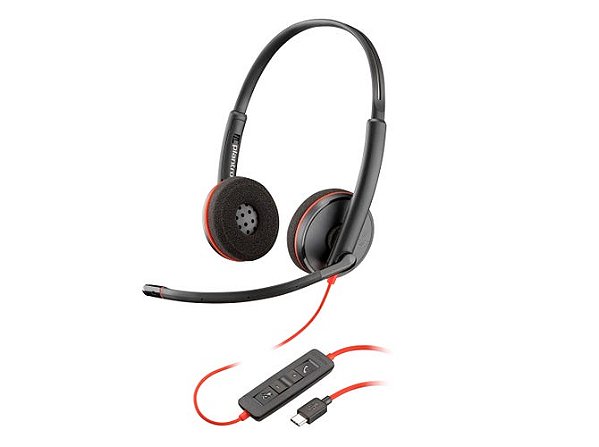 Headset Poly C3220 USB-A, USB-C - 8X228A6