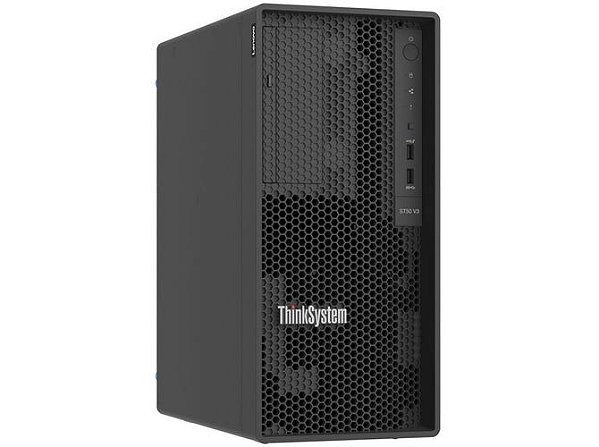 Servidor Lenovo ISG ST50v3 Intel Xeon E-2414 4C 16GB 2TB HDD - 7DF4A00UBR