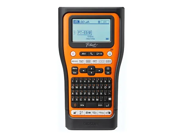 Rotulador Eletrônico Brother Port P-Touch Laranja P - PTE510VP