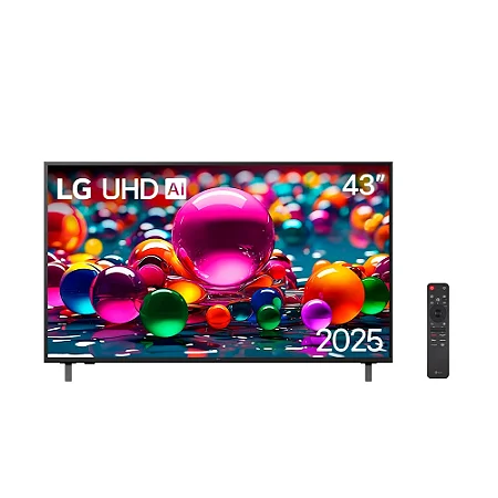 LG SMART TV 43AU 4K ULTRA HD WEBOS25 HDR10 USB 3HDMI - 43AU801C0SA.AWZ