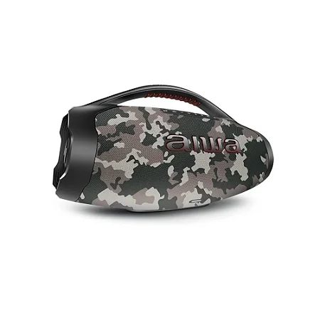 Aiwa CAXA DE SOM AIWA BOOMBOX PLUS AIWA BBS-01-BG CINZA BLUETOOTH - 5782-01