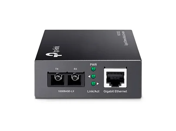Conversor de Mídia TP-LINK Gigabit Ethernet para Fibra Ótica - MC210CS