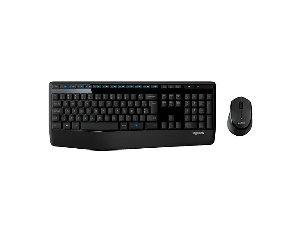 Kit Teclado e Mouse Logitech MK345 Preto sem Fio - 920-007821-C