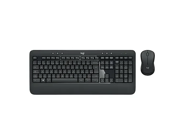 Kit Teclado e Mouse Logitech MK540 Sem Fio - Preto - 920-008674-C
