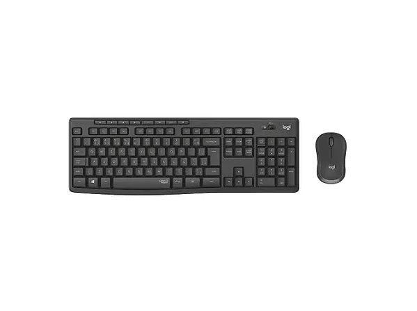 Kit Teclado e Mouse Logitech MK295 Preto sem fio - 920-009793