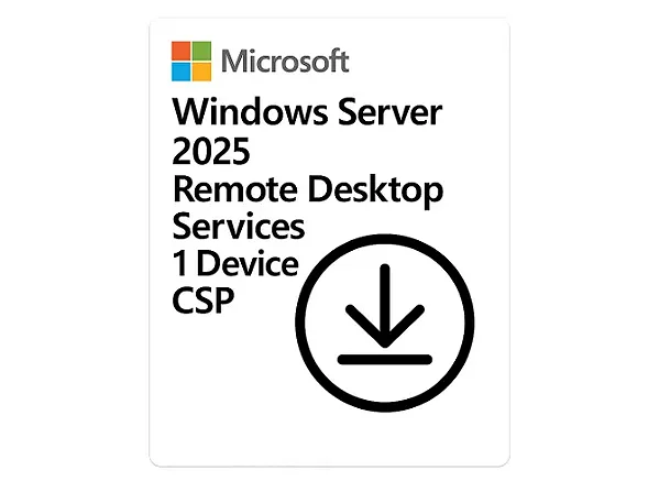 Windows Server 2025 RDS 1 Device CAL Perpétuo CSP Microsoft - DG7GMGF0PWHB-001