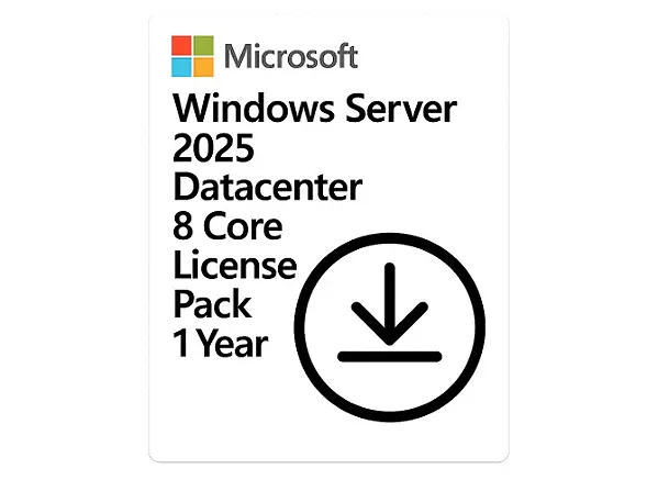 Win Server Microsoft 2025 DC 8C 1Y CSP - DG7GMGF0PWHD-003