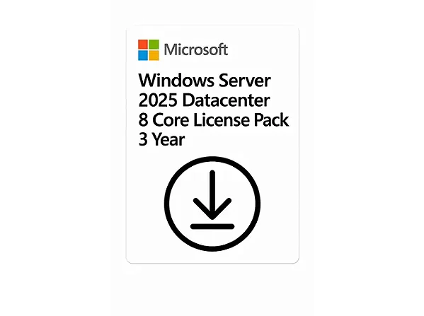 Windows Server 2025 DC 8C 3Y Microsoft CSP - DG7GMGF0PWHD-006