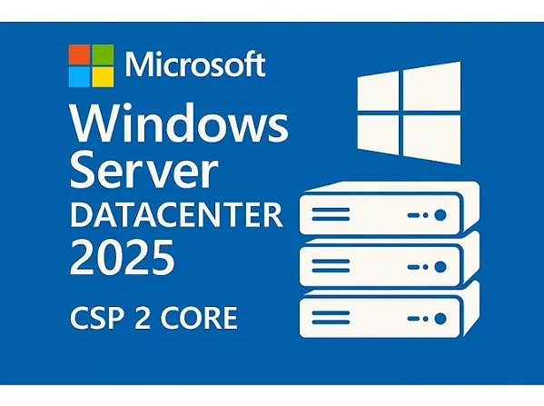 Windows Server 2025 DC 2C Microsoft CSP - DG7GMGF0PWHD-004