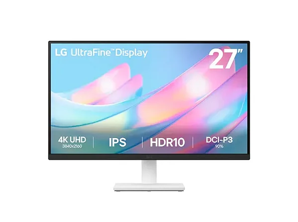 Monitor LG 27" UltraFine 4K IPS 60Hz 5ms - 27US500-W