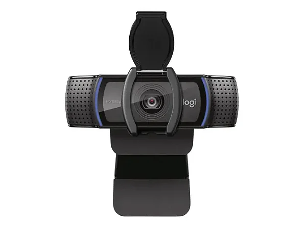 Webcam Logitech C920s Full HD 1080p Preta - 960-001257