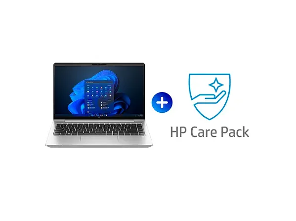 Notebook HP HPCM 640 G10 Intel Core i7-1365U 14" 16GB 256GB SSD Windows 11 Pro + HP Care Pack 5 Anos On-site UA6A3E - A09FVLA#AK4-A