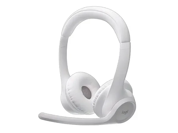 Headset Logitech Zone 300 Branco sem Fio - 981-001416