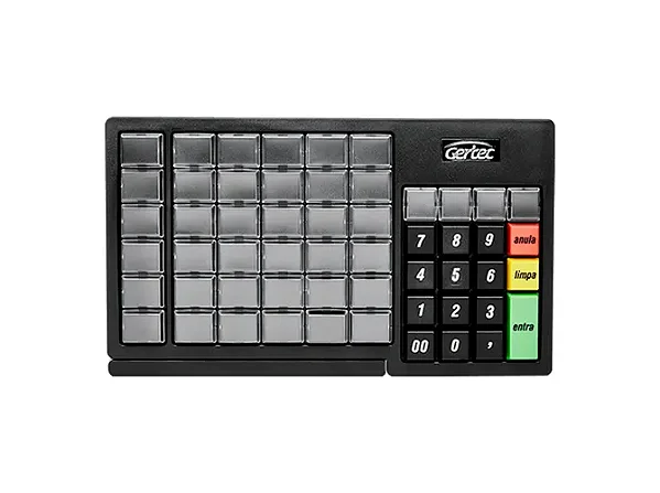 Teclado Gertec TEC 55 DIS USB 2.0 - 00409634
