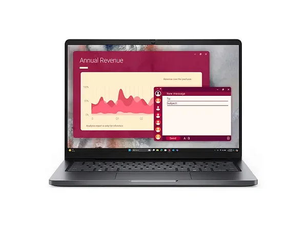 Notebook Dell Pro 14" CSG AMD Ryzen 5 PRO 230 16GB 512GB SSD Windows 11 Pro - 210-BRMX-NBP1405