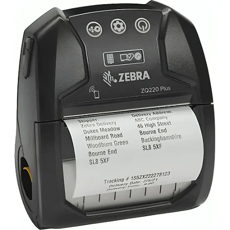 Impressora Zebra Portátil ZQ220 Plus - ZQ22-B16B1KL-00