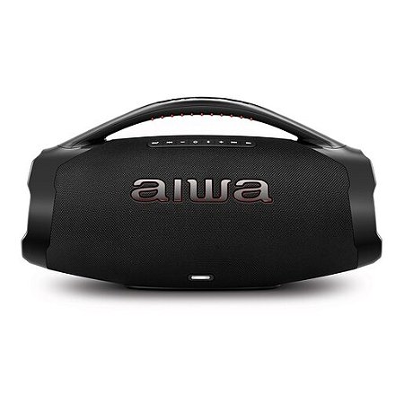 Caixa de Som Aiwa Boombox Plus BBS-01-B Preta Bluetooth - 4899-01