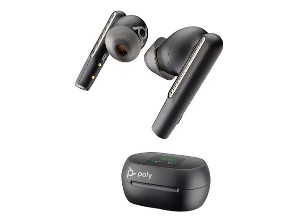 Fone de Ouvido HP Poly Free60+ CB Bluetooth com Estojo Touch e USB-C - 7Y8G4AA