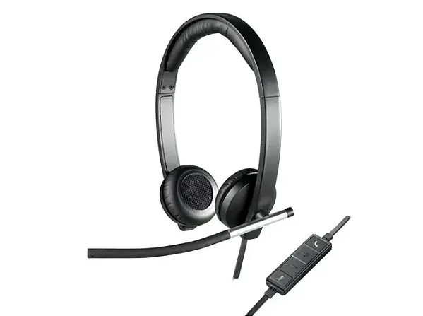 Headset LOGITECH H650e Stereo USB VC - 981-000518