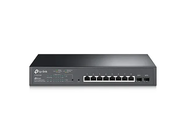 Switch TP-LINK Smart Gigabit 8 Portas PoE+ 2 SFP - TL-SG2210MP