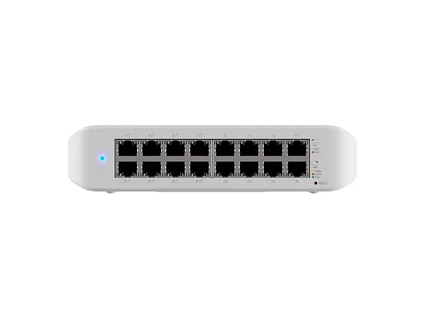 Switch Ubiquiti UniFi Lite 16 PoE 8P POE/POE+ - USW-LITE-16-POE