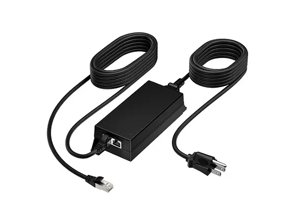 Fonte de Alimentação HP Poly PoE++ 65W CAT6A 2.5G para Video Bar X32 X52 X72 - B5NH6AA#AC4