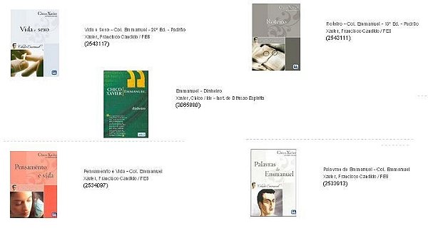 PROMOCIONAL 5 OBRAS DE EMMANUEL