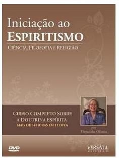 12 DVDS Box Iniciação ao Espiritismo - 12 DVDs FRETE GRÁTIS