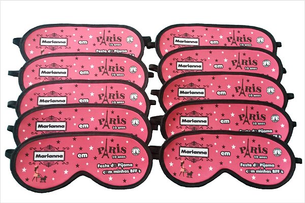 MÁSCARA DE DORMIR PERSONALIZADA