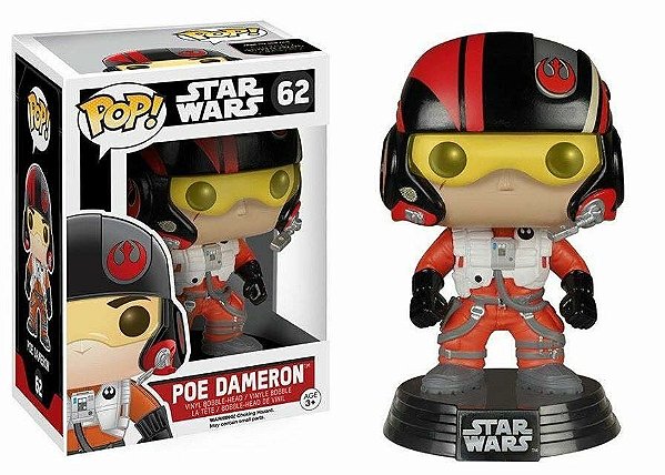 Star Wars VII - Poe Dameron - Pop Funko - Vinyl