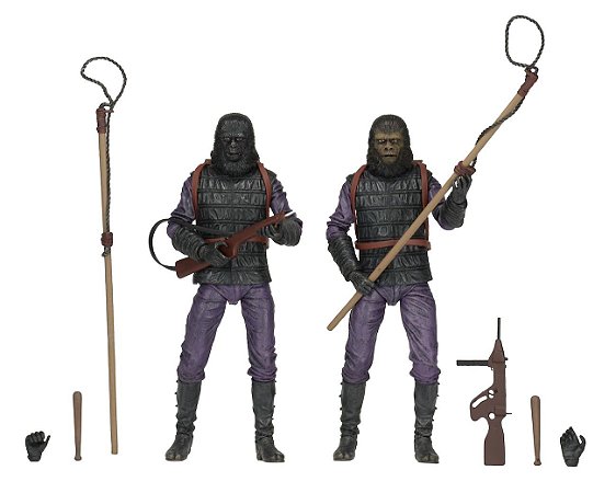 Gorilla Soldier (2 Pack) - Planet Of The Apes Classic - Neca - Planeta dos Macacos