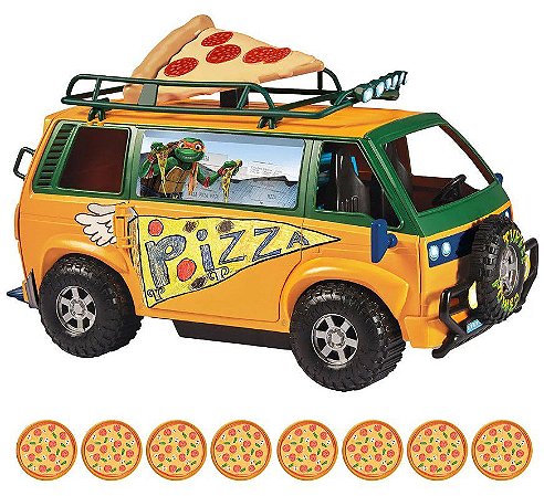 Van de Entrega de Pizza - Tartarugas Ninjas - Sunny