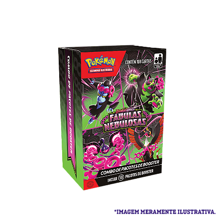 Combo De Booster Pokémon Fabulas Nebulosas - Copag