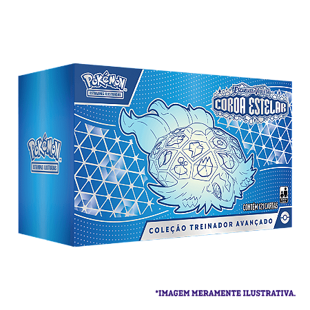 Treinador Avançado Pokémon TCG Escarlate E Violeta 7 Coroa Estelar - Copag