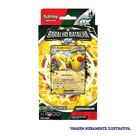 Deck De Batalha EX Ampharos - Copag