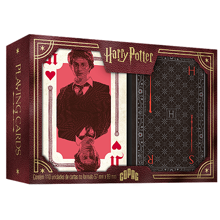 Baralho Harry Potter Estojo Duplo - Copag
