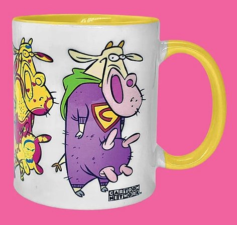 Caneca Vaca Parada - Cartoon Network - Clube Comix