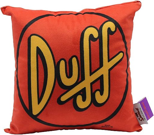 Almofada Duff Beer - The Simpsons - 25 x 25 cm - Zona Criativa
