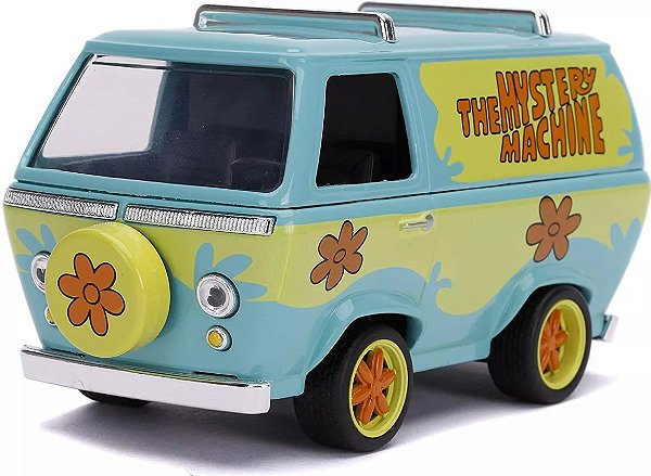 Van Mystery Machine - Scooby Doo - Hollywood Rides - Escala 1/32 - Jada Toys