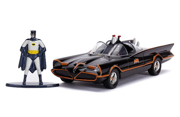 Batmobile 1966 Com Boneco - Batman - Escala 1:32 - Jada Toys