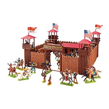 Forte Apache Super Batalha - Figuras Pintadas a Mão - Gulliver