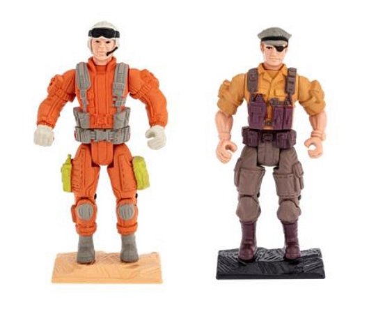 J. Dean x Jackall - SOS Comandos - Cartela com 2 Figuras e Acessórios - Gulliver