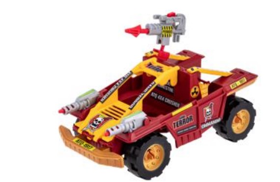 Veículo Ataque Terrestre Terror + 1 Figura de Ação - Gulliver