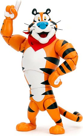 Tony The Tiger - Tigre - Frosted Flakes - Sucrilhos - Kellogs - Escala 1/12 - Jada Toys