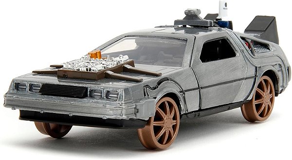 Time Machine Railroad - De Volta Para o Futuro III - Hollywood Rides - Escala 1/32 - Jada Toys