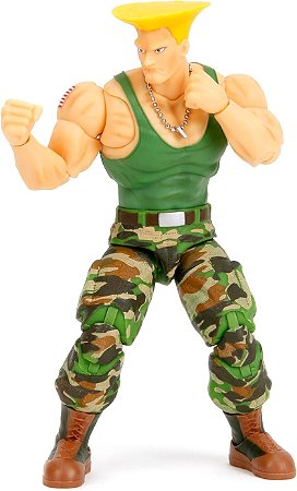 Guile - Street Fighter II Ultra - The Final Challengers - Jada Toys