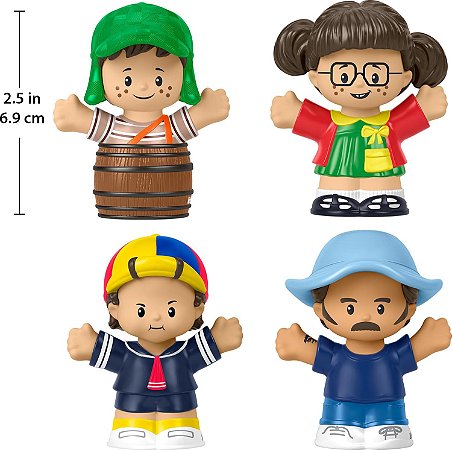 Turma do Chaves - Chaves - Little People - Fisher Price - HPW72 - Mattel