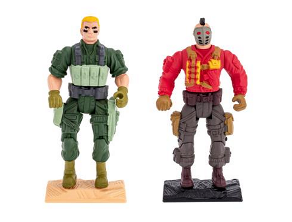 White Billy x Gladios - SOS Commandos - Cartela com 2 Figuras e Acessórios - Gulliver