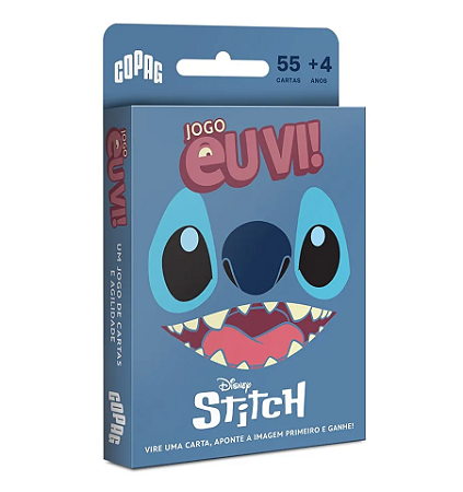 Jogo Eu Vi! - Stitch - Copag