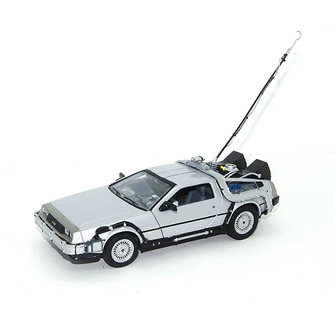 Delorean - Time Machine - De Volta Para o Futuro I - 1/24 - Welly